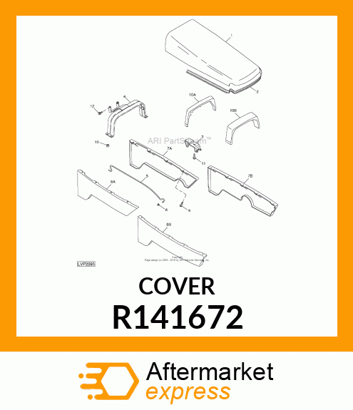 PANEL, SIDE, LH, /3 R141672