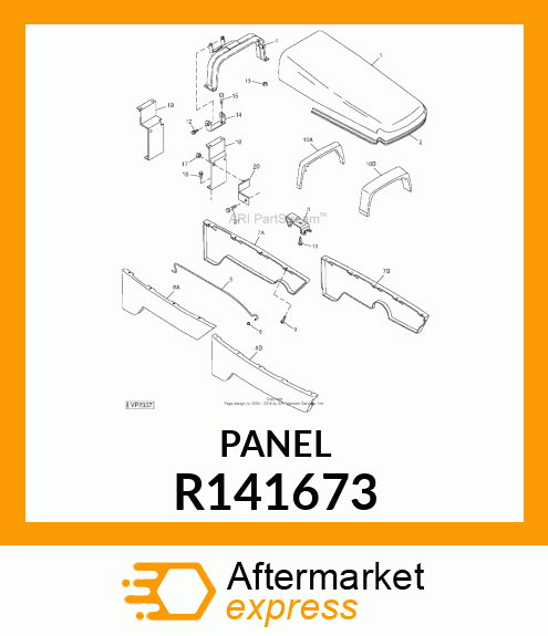 PANEL, SIDE, RH /3 R141673