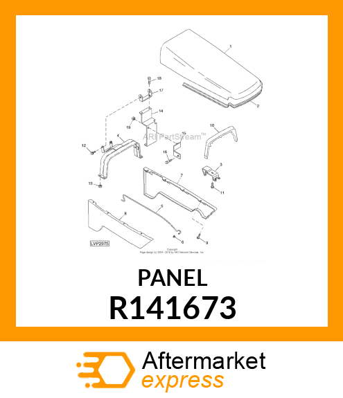 PANEL, SIDE, RH /3 R141673