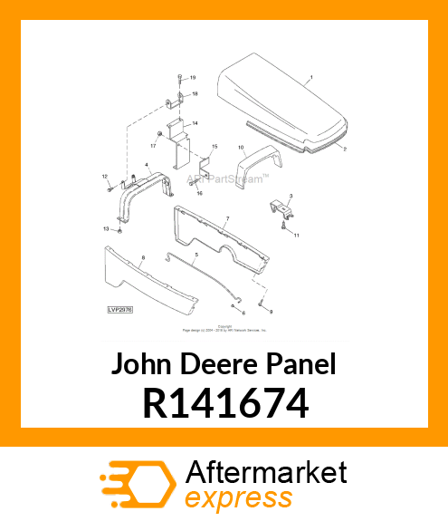 PANEL, PANEL, LH SIDE /4 R141674