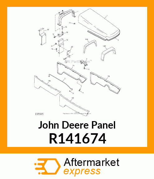 PANEL, PANEL, LH SIDE /4 R141674