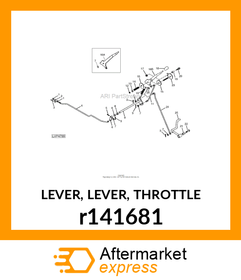 LEVER, LEVER, THROTTLE r141681