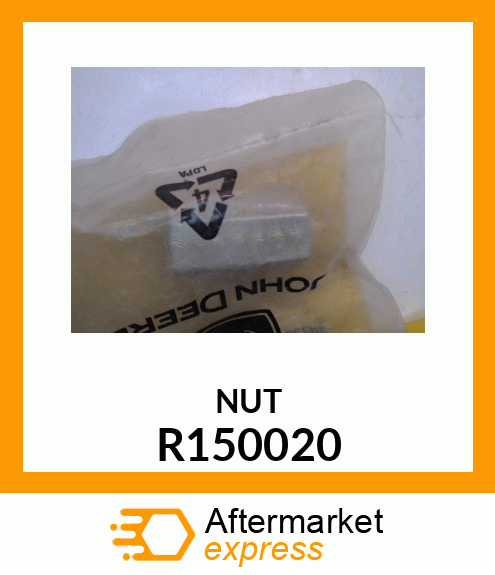 NUT, HEX COUPLING R150020