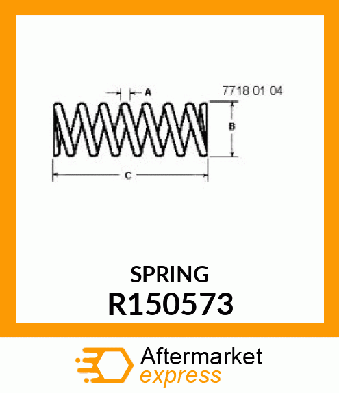 SPRING, OUTER R150573