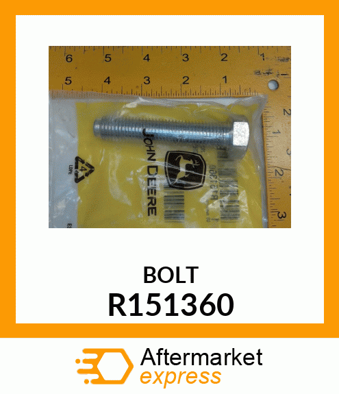 CAP SCREW, ADJUSTMENT R151360