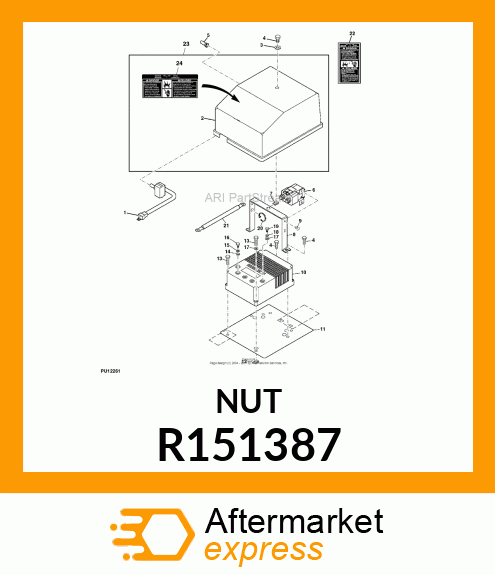 NUT, METRIC R151387