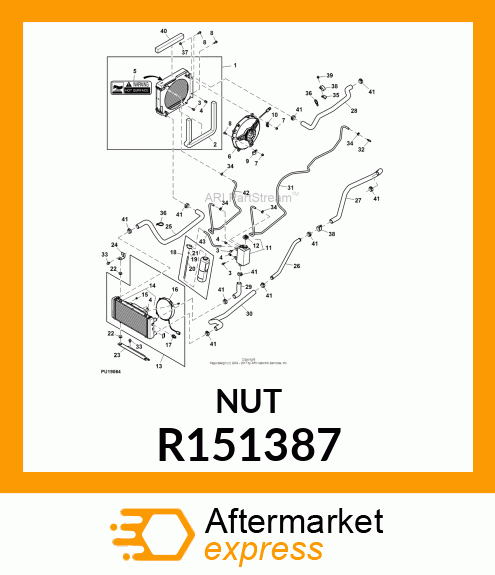 NUT, METRIC R151387