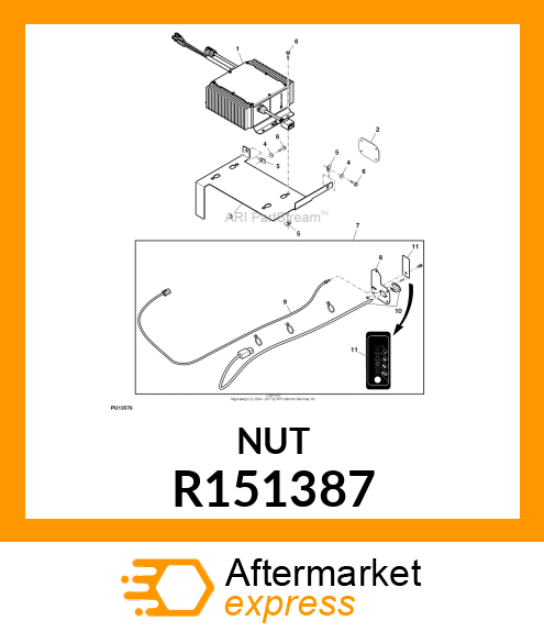 NUT, METRIC R151387