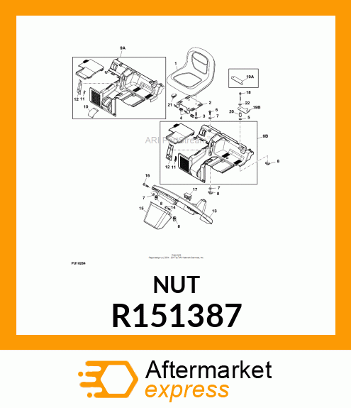 NUT, METRIC R151387