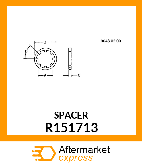 SPACER R151713