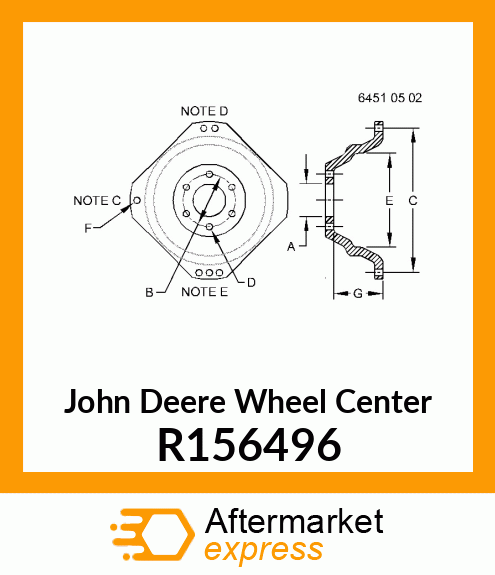 DISK, W34, BOLT R156496