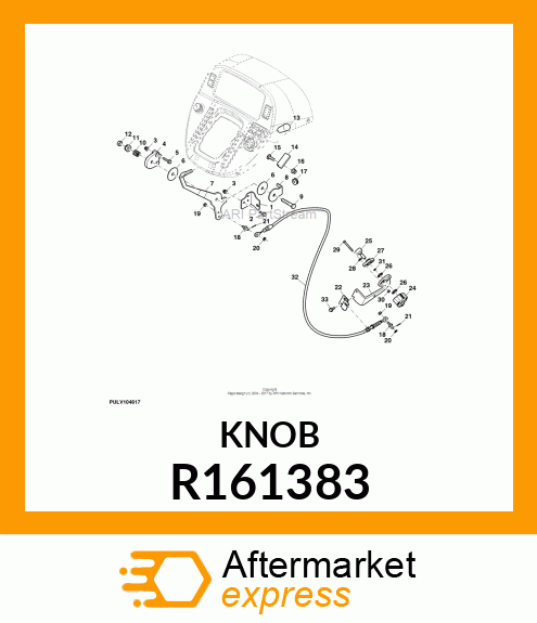 KNOB R161383