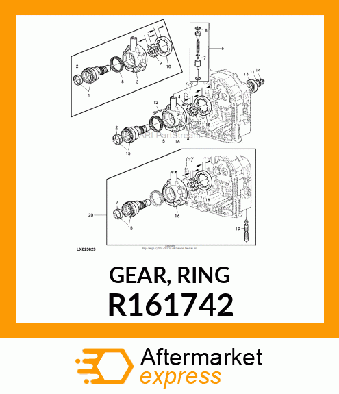 GEAR, RING R161742