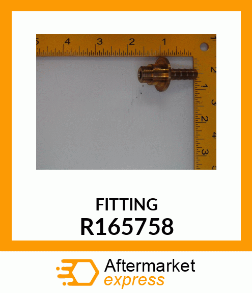 HOSE FITTING, SURGE TANK R165758