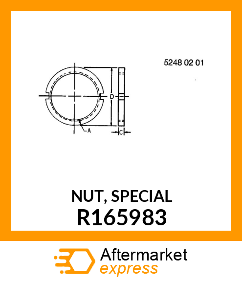 NUT, SPECIAL R165983