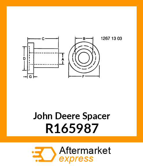 SPACER R165987