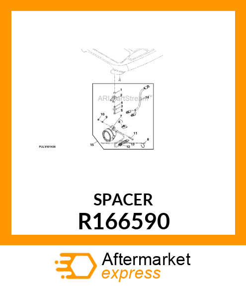 WASHER, SPACER R166590