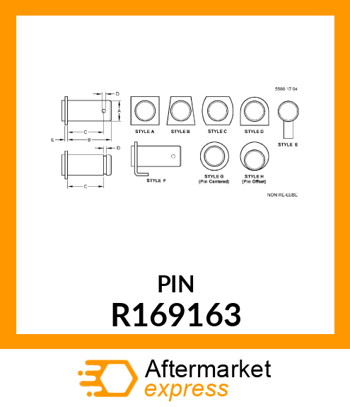 PIN R169163