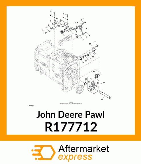 PAWL, PAWL, PARK R177712