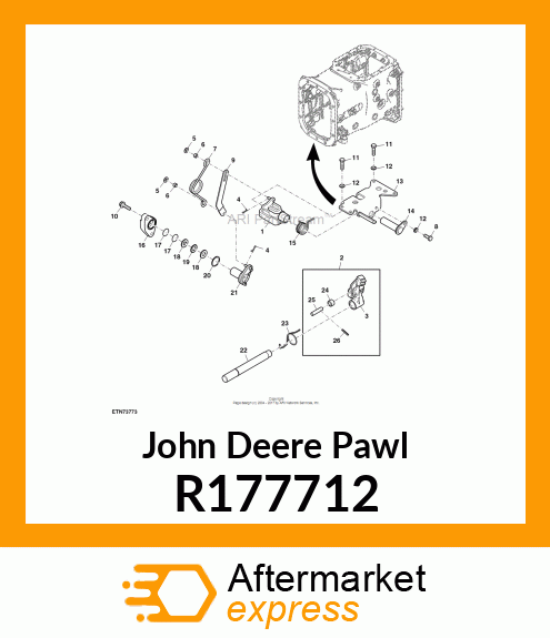 PAWL, PAWL, PARK R177712