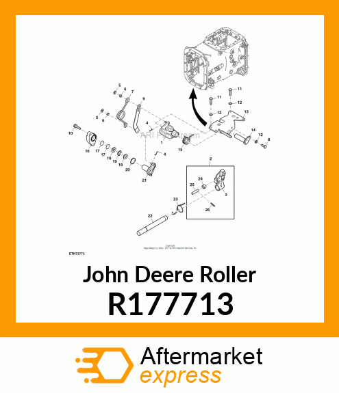 ROLLER, PARK PAWL CAM R177713