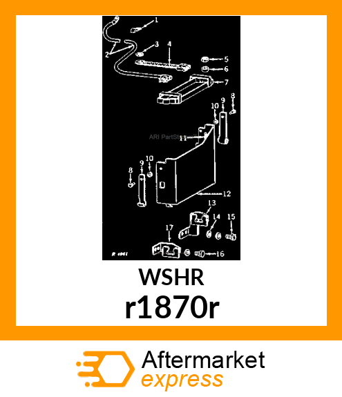 WASHER, SPECIAL r1870r