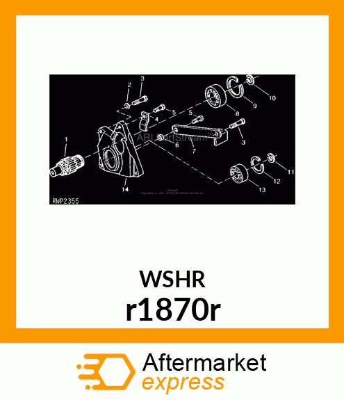 WASHER, SPECIAL r1870r