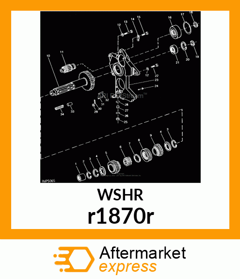 WASHER, SPECIAL r1870r