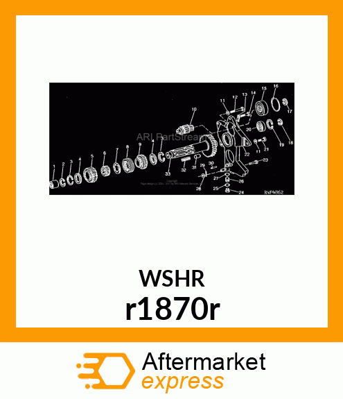 WASHER, SPECIAL r1870r