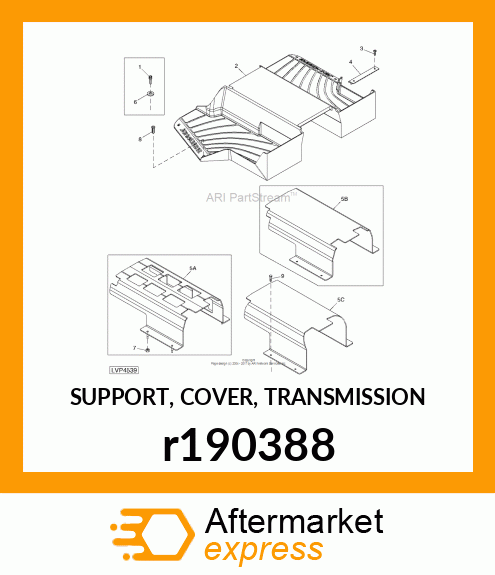 SUPPORT, COVER, TRANSMISSION r190388