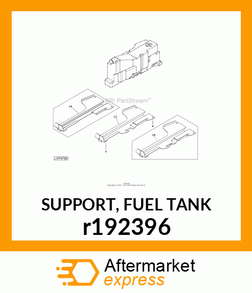 SUPPORT, FUEL TANK r192396