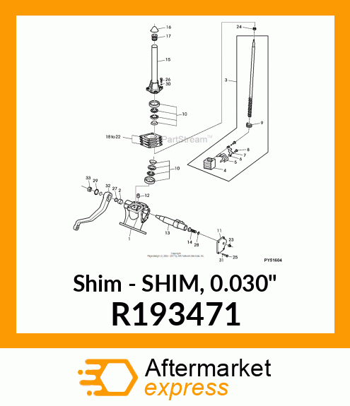 Shim - SHIM, 0.030" R193471