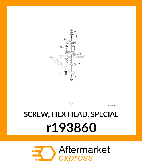 SCREW, HEX HEAD, SPECIAL r193860