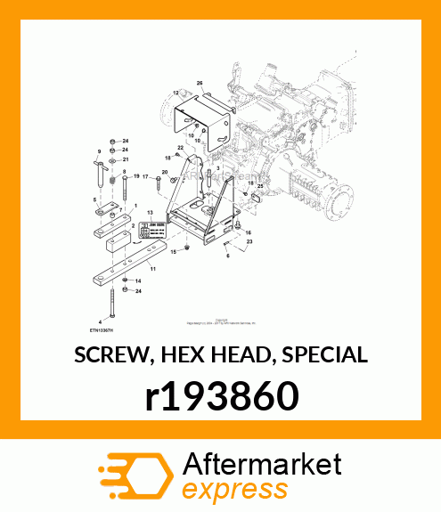 SCREW, HEX HEAD, SPECIAL r193860