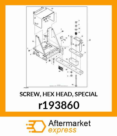 SCREW, HEX HEAD, SPECIAL r193860