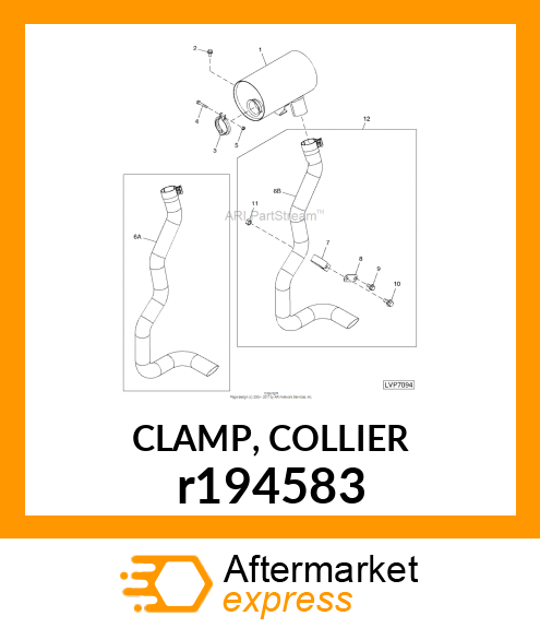 CLAMP, COLLIER r194583