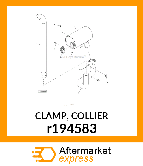 CLAMP, COLLIER r194583