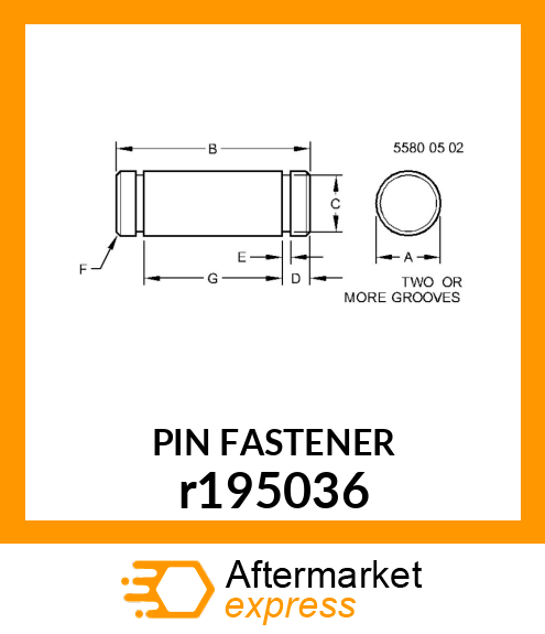 PIN FASTENER r195036