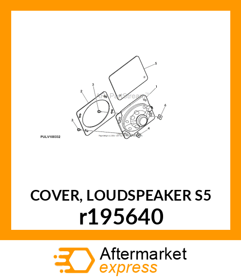 COVER, LOUDSPEAKER S5 r195640