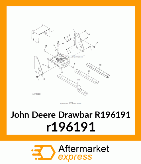 DRAWBAR, HEAVY DUTY r196191