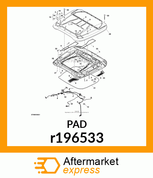 SEAL,ACCESS COVER,RH r196533