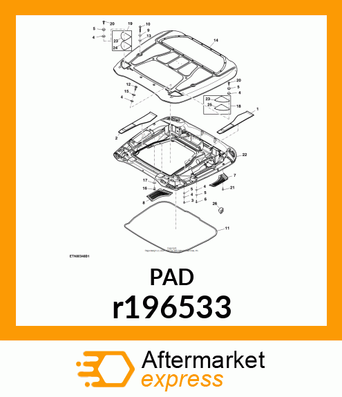 SEAL,ACCESS COVER,RH r196533