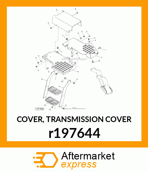 COVER, TRANSMISSION COVER r197644