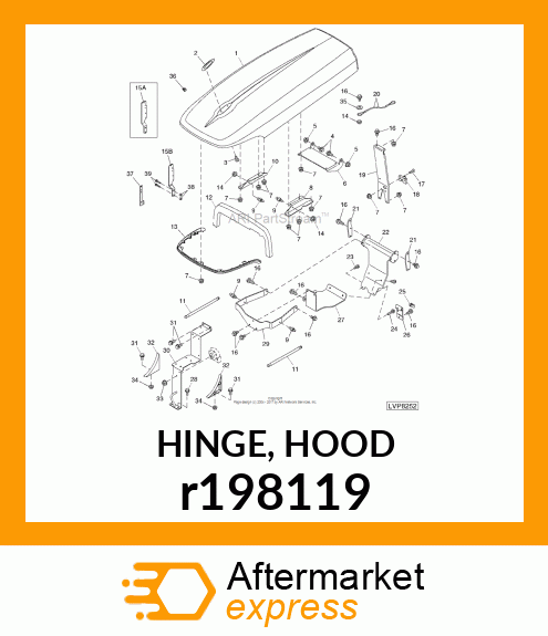 HINGE, HOOD r198119