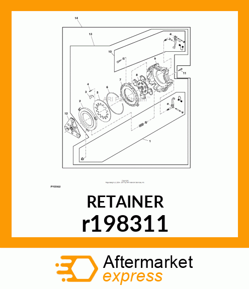 RETAINER r198311