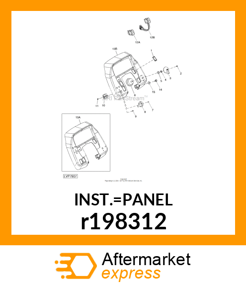 INSTRUMENT PANEL, IOOS r198312