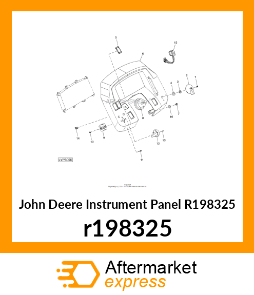 INSTRUMENT PANEL, STRADDLE r198325