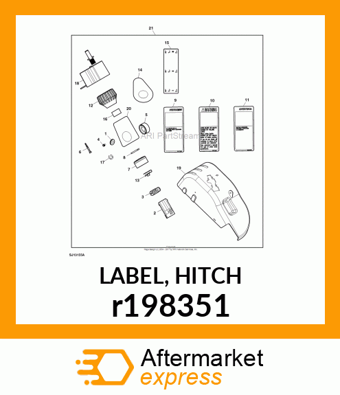 LABEL, HITCH r198351