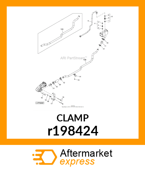 HALF CLAMP, CONSTANT TENSION r198424