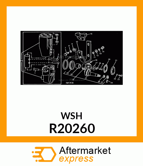 Washer Thrust R20260